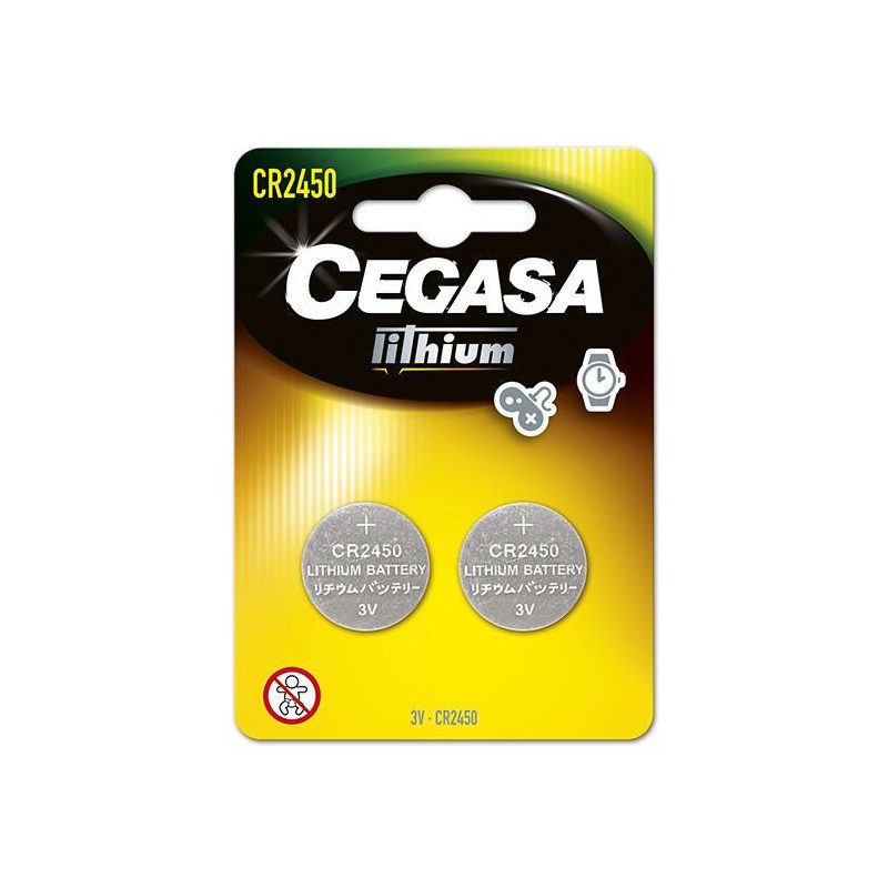 PILA CEGASA LITIO CR 2450 2UN
