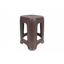 TABURETE 36X36X46CM MARRON