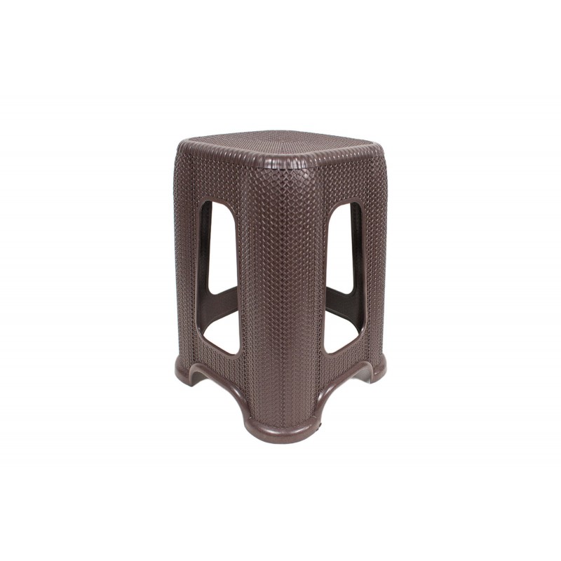 TABURETE 36X36X46CM MARRON