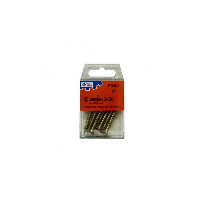 BLISTER TIRAFONDO BIC 5X50 7U