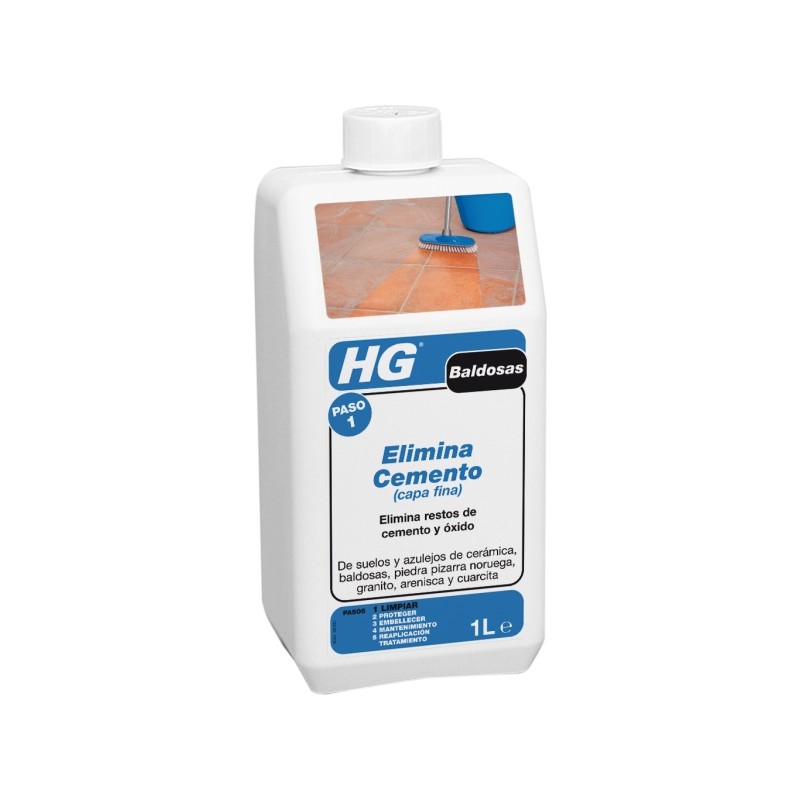 HG ELEMINA CEMENTO SUELOS NO POROSOS 1L