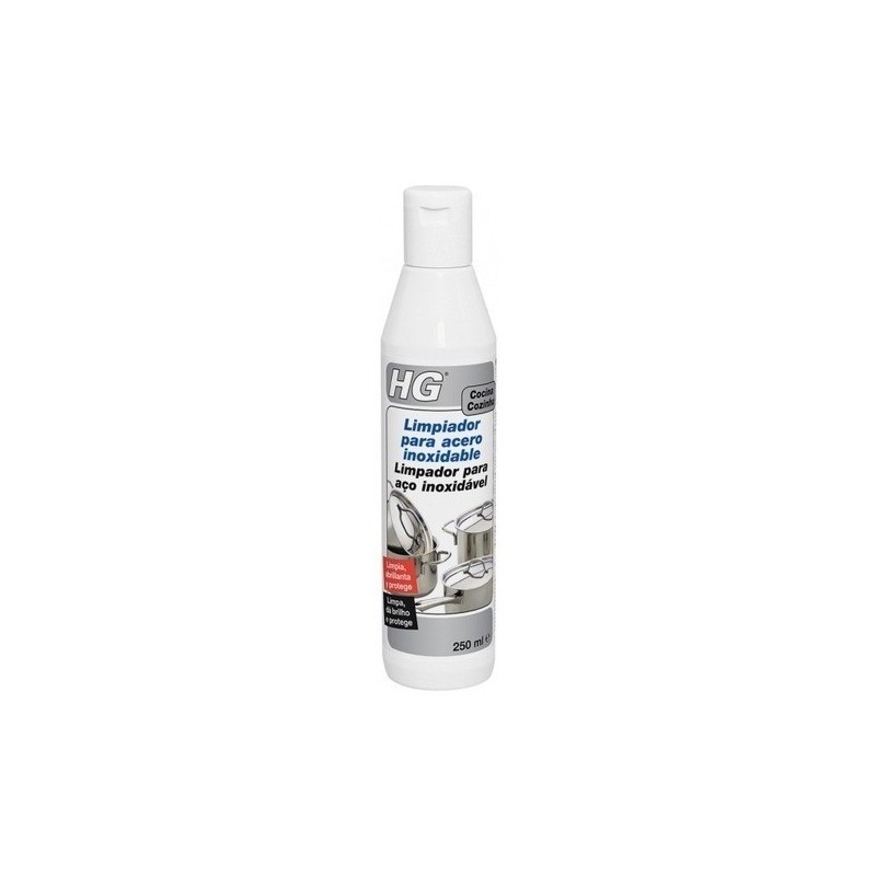 HG LIMPIADOR ACERO INOXIDABLE 250ML