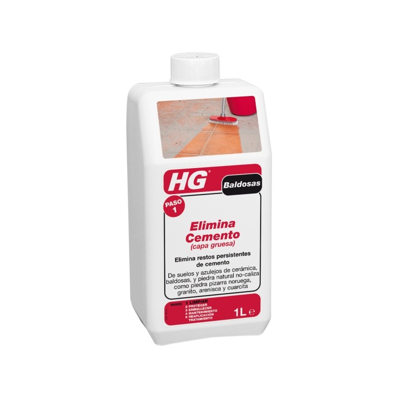 HG ELEMINA CEMENTO SUELOS POROSOS 1L