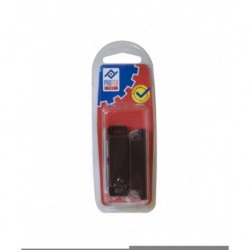 CIERRE MAGNETICO 58X15MM MARRON 2 PZS