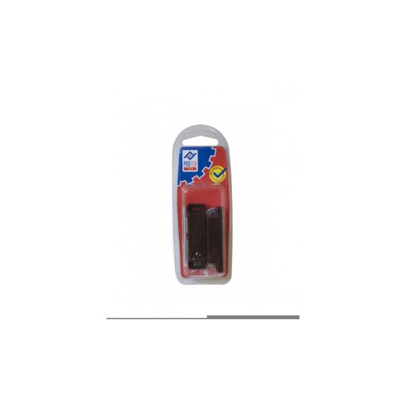 CIERRE MAGNETICO 58X15MM MARRON 2 PZS