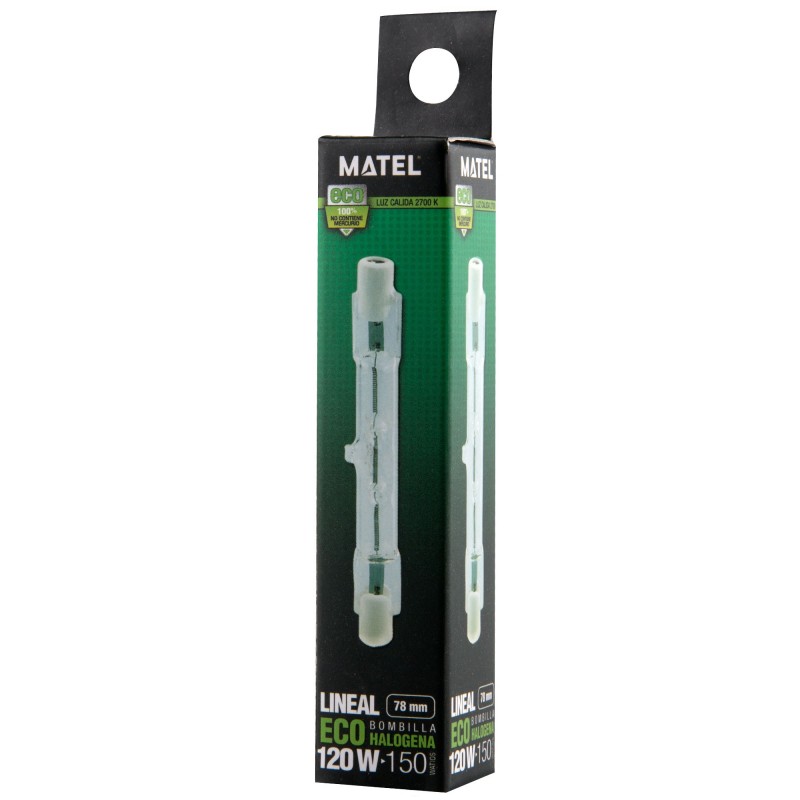 LÁMPARA PLUS 120W CORTO 78MM