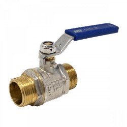 VALVULA ESFERA LATON 1 1/2" M-M