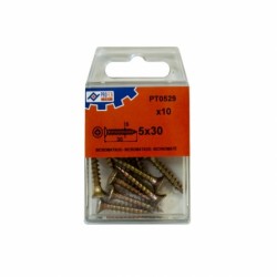 BLISTER TIRAFONDO BIC 5X30 10U