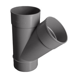 DERIVACION SIMPLE PVC SANIT. M.H. 45G.160