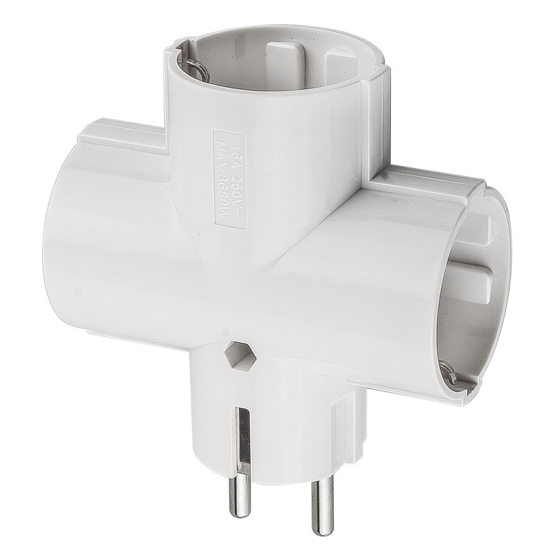 CLAVIJA TRIPLE T/TL 16A 250V