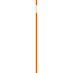TUBO PVC SEÑAL REFLECTANTE NARANJA 100X2,50