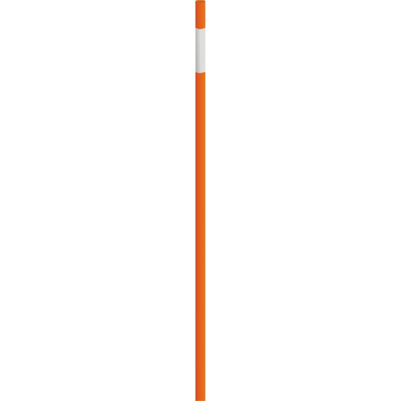 TUBO PVC SEÑAL REFLECTANTE NARANJA 100X2,50