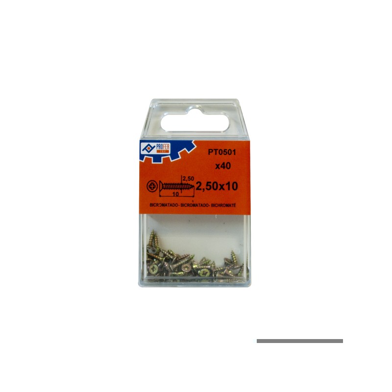 BLISTER TIRAFONDO BIC 3X12 30U