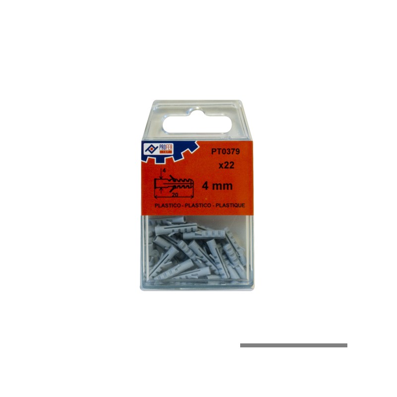 BLISTER TACO POLIETILENO 5MM 16UN