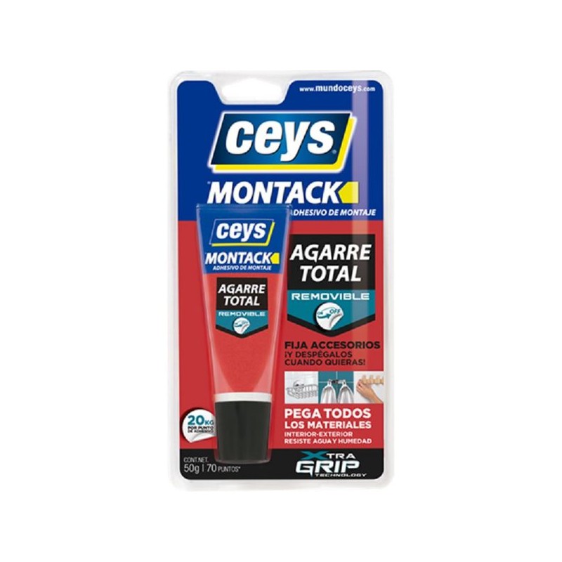 CEYS MONTACK DESMONTABLE BLISTER 50G CEYS MONTACK DESMONTABLE BLISTER 50G