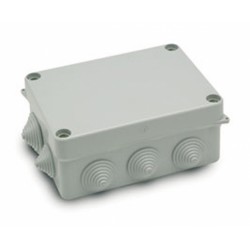 CAJA ESTANCA RECTANGULAR 153X110X65 CON TORNILLOS