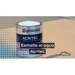 ESMALTE ACRITEC SATINADO CREMA 0,250L