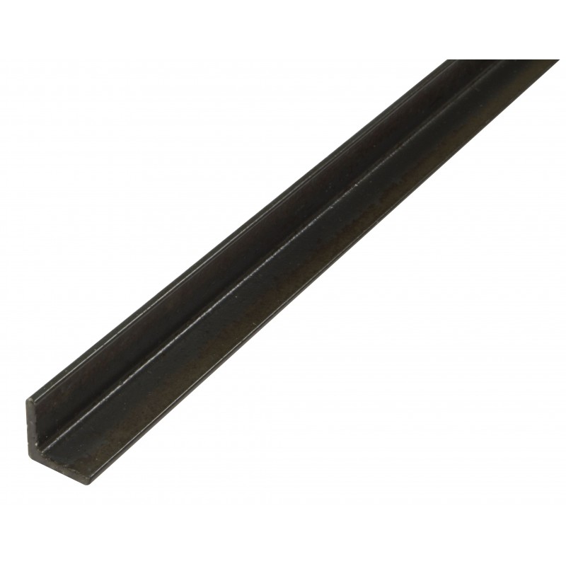 ANGULO 25X25 1MT PVC NEGRO