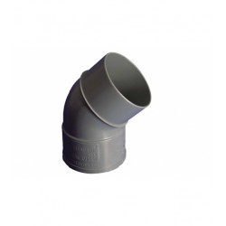 CODO PVC SANITARIO M-H 45G. 110