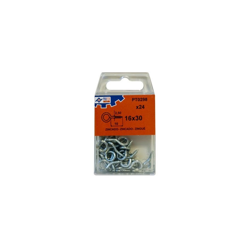 BLISTER HEMBRILLA CERRADA ZINCADA 24UN 16X30
