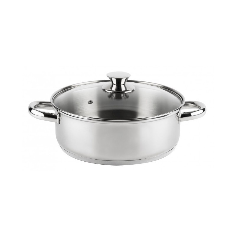 CACEROLA ACERO INOX 22 CM