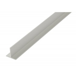 PERFIL T 20X20 2,5MT ALUM BLANCO