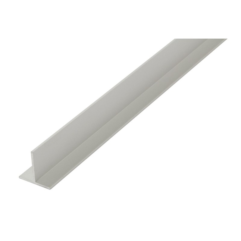PERFIL T 20X20 2,5MT ALUM BLANCO