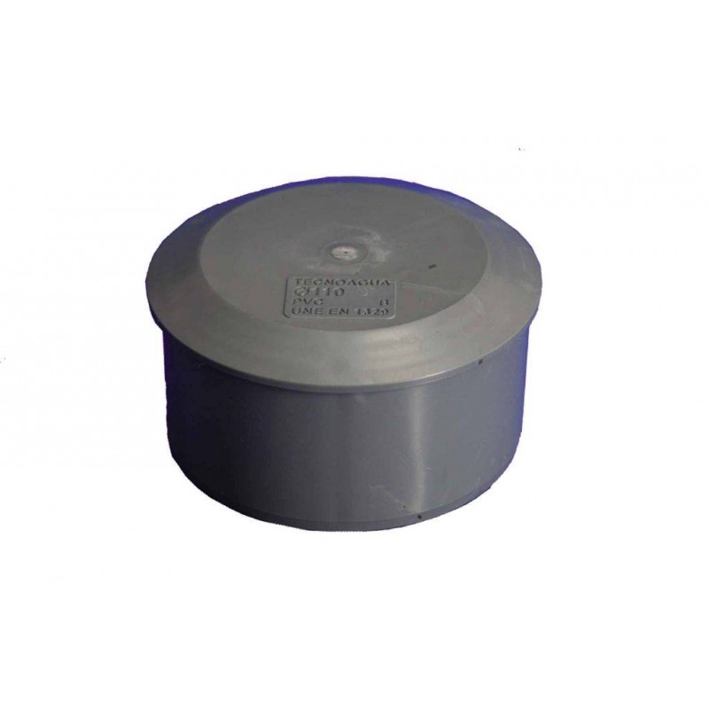 TAPON PVC CIEGO 200