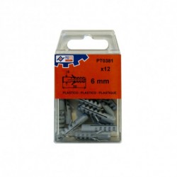BLISTER TACO POLIETILENO 6MM 12UN