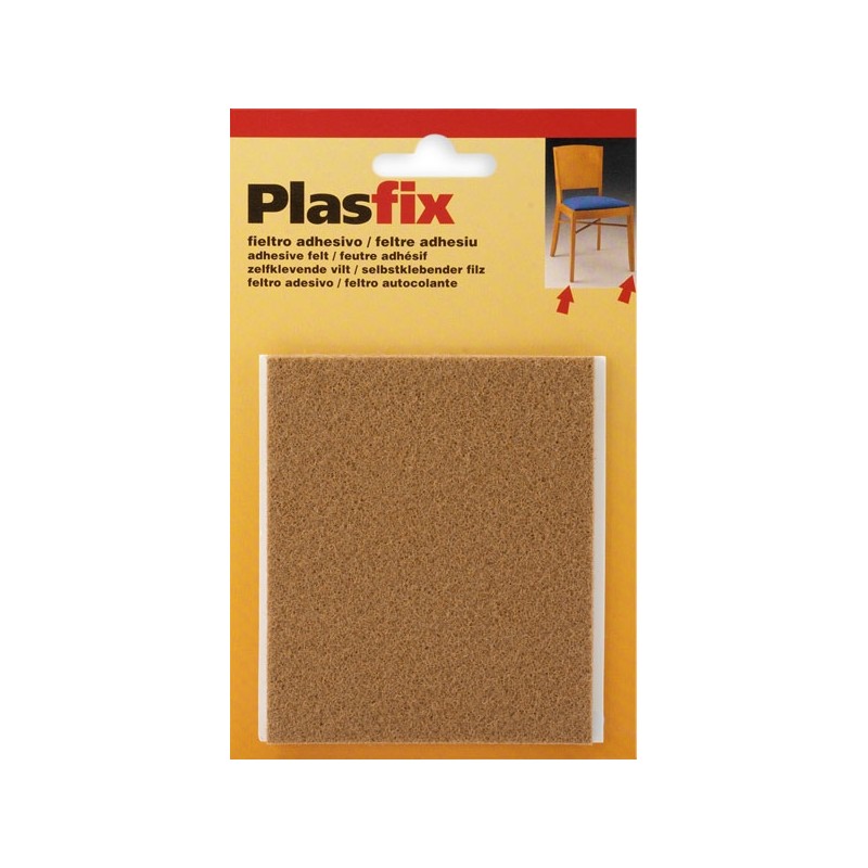 FIELTRO ADHES PLASFIX MARRON 4078-4