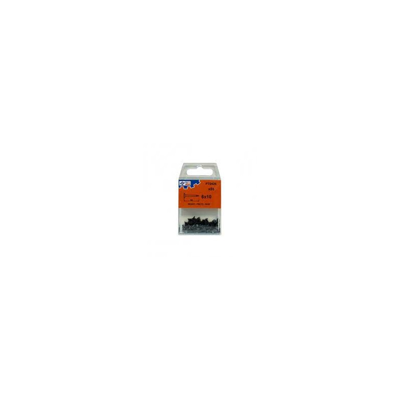 BLISTER TACHUELA NEGRA 6X10 55UN