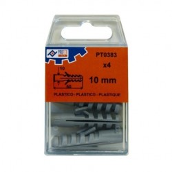 BLISTER TACO POLIETILENO 10MM 4UN