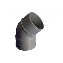 CODO PVC SANITARIO M-H 45G. 160