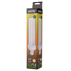BOMBILLA 26W 2P G24 LUZ NEUTRA