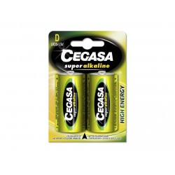 PILA CEGASA ALCALINA LR20 SUPER B2UN
