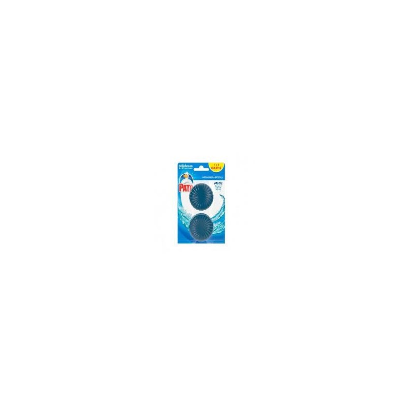 LIMPIADOR WC PATOMATIC AGUA AZUL PASTILLA