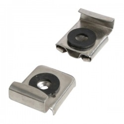 GANCHO ESPEJO GRADUABLE INOX C/MUELLE JGO 4U