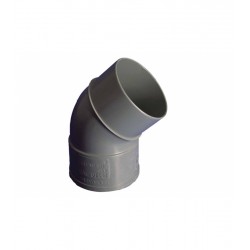 CODO PVC SANITARIO M-H 45G. 125
