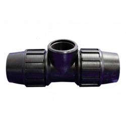 DERIVACION TE ROSCA HEMBRA PE 40-1 1/4