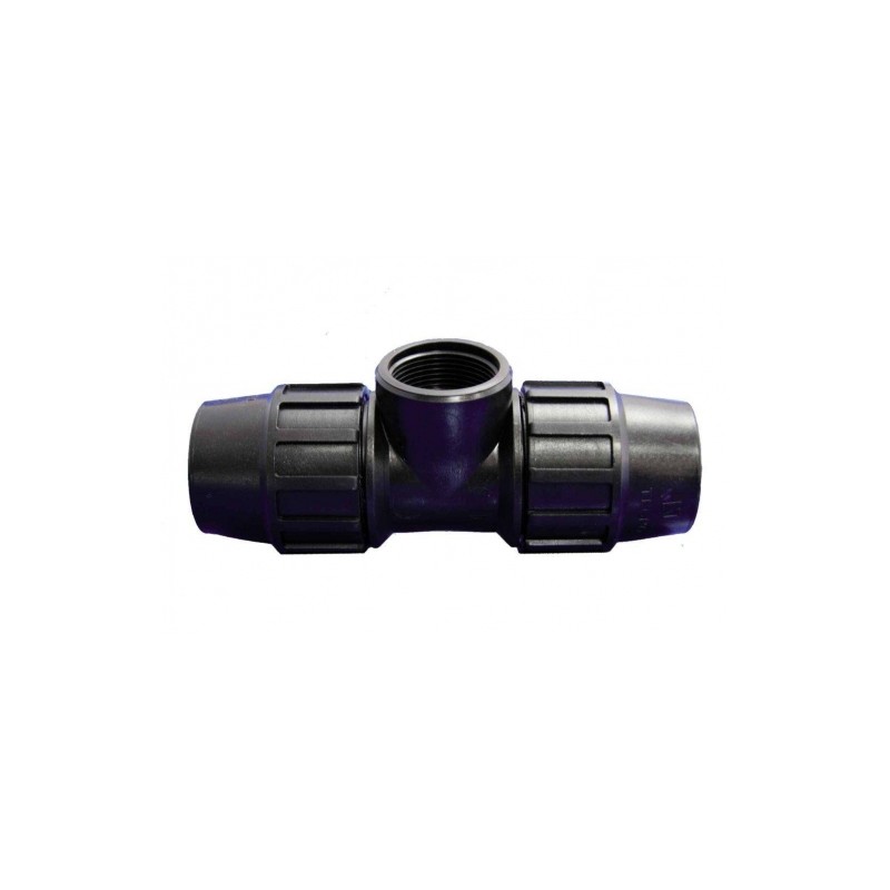 DERIVACION TE ROSCA HEMBRA PE 40-1 1/4