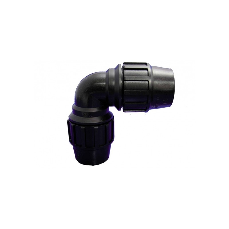 ENLACE ACODADO PE 90G 40