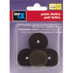 PATIN DESLIZANTE FIELTRO 30MM MARRON 3148-4-