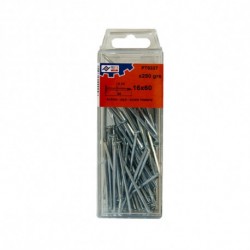PUNTAS C/PLANA 16X60 BLISTER 250GRS