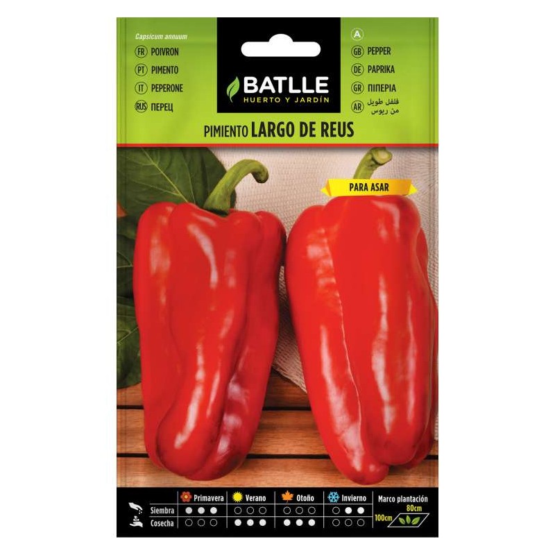 Pimiento LARGO DE REUS