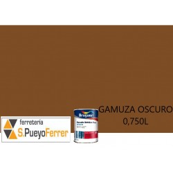 ESMALTE BRILLANTE GAMUZA OSCURO  0,75L