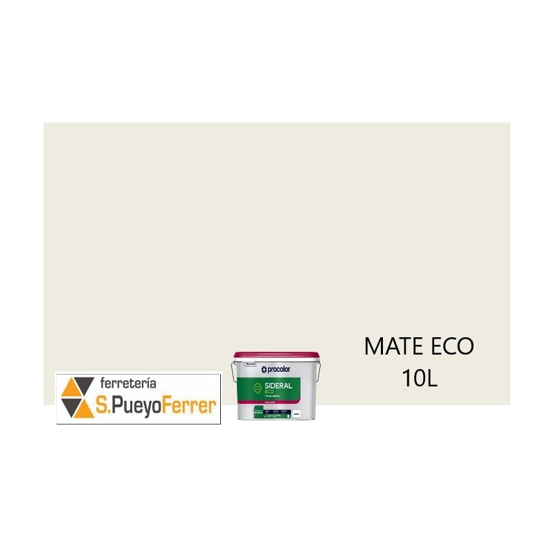 PINTURA PLASTICA MATE ECO 10L PINTURA PLASTICA MATE ECO 10L