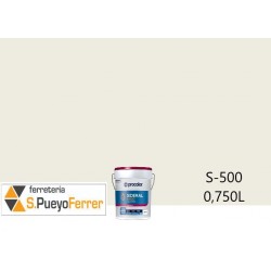 PINTURA PLASTICA MATE SIDERAL 500 BLANCO  1L