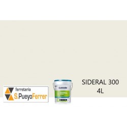 PINTURA PLASTICA MATE SIDERAL 300 BLANCO 4L