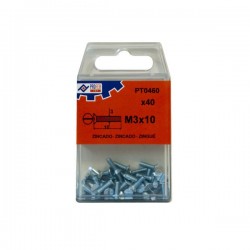 BLISTER TORNILLO C/P DIN963 3X10
