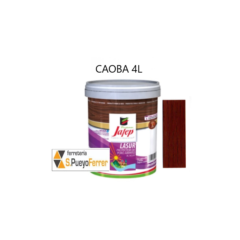 LASUR AQUA CAOBA 4L LASUR AQUA CAOBA 4L